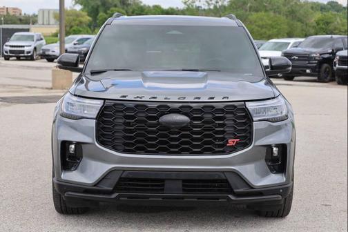 Gray 2025 Ford Explorer ST