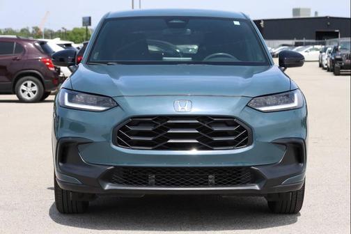 Blue 2024 Honda HR-V Sport AWD 4dr Crossover