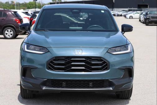 Blue 2024 Honda HR-V Sport AWD 4dr Crossover