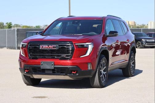 Volcanic Red Tintcoat 2024 GMC Acadia AWD AT4