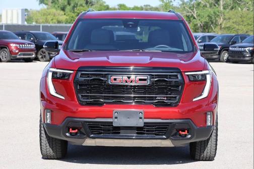 Volcanic Red Tintcoat 2024 GMC Acadia AWD AT4