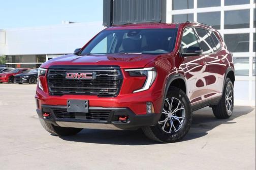 Volcanic Red Tintcoat 2024 GMC Acadia AWD AT4