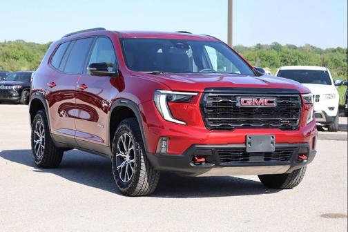 Volcanic Red Tintcoat 2024 GMC Acadia AWD AT4