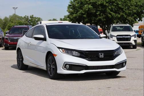Platinum White Pearl 2020 Honda Civic EX