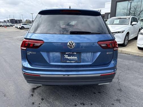 Silk Blue Metallic 2020 Volkswagen Tiguan 2.0T SE