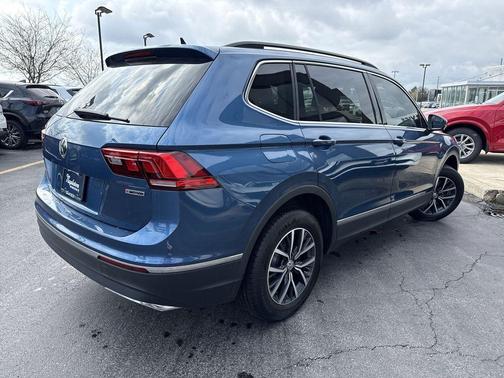 Silk Blue Metallic 2020 Volkswagen Tiguan 2.0T SE