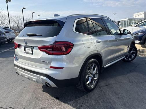 Glacier Silver Metallic 2020 BMW X3 xDrive30i