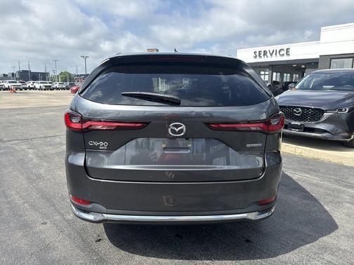 Machine Gray Metallic 2024 Mazda CX-90 PHEV Premium Plus