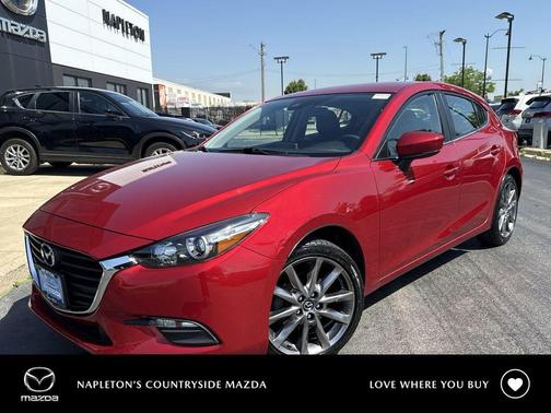 Soul Red Metallic 2018 Mazda Mazda3 Touring
