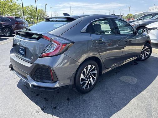 Gray 2017 Honda Civic LX