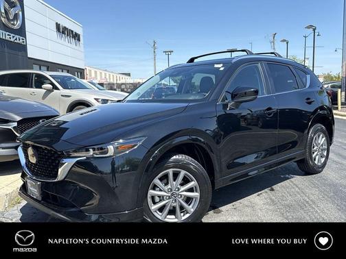 Jet Black Mica 2025 Mazda CX-5 2.5 S Preferred Package