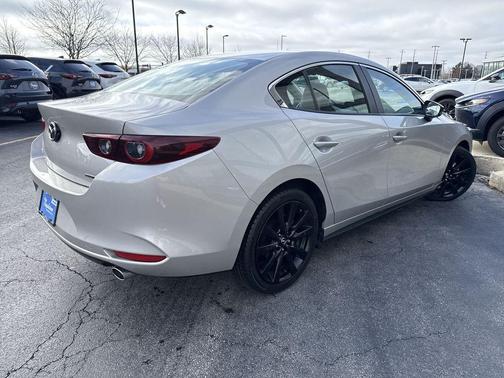 Platinum Quartz Metallic 2024 Mazda Mazda3 FWD w/Select Package