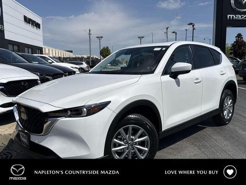 Rhodium White Metallic 2023 Mazda CX-5 2.5 S Preferred Package