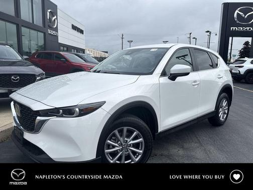 Rhodium White Metallic 2023 Mazda CX-5 2.5 S Select Package
