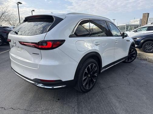 Rhodium White Metallic 2024 Mazda CX-90 PHEV Premium Plus