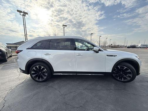 Rhodium White Metallic 2024 Mazda CX-90 PHEV Premium Plus
