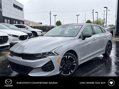 Wolf Gray 2022 Kia K5 GT-Line