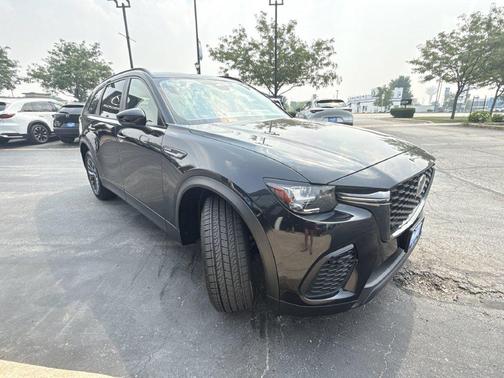 Jet Black Mica 2025 Mazda CX-70 PF