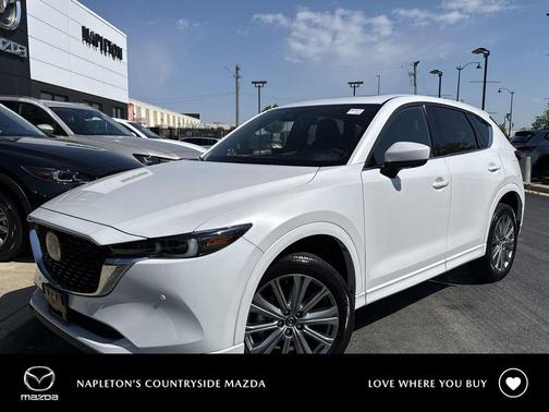 Rhodium White Metallic 2023 Mazda CX-5 2.5 Turbo Signature