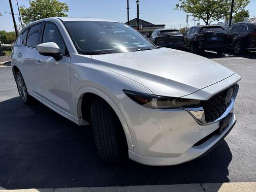 Rhodium White Metallic 2023 Mazda CX-5 2.5 Turbo Signature