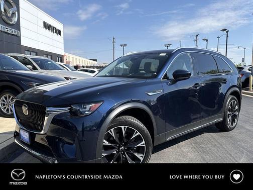 Deep Crystal Blue Mica 2024 Mazda CX-90 PHEV Premium