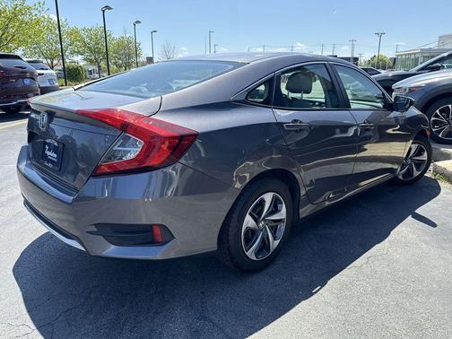 Sonic Gray Pearl 2019 Honda Civic LX