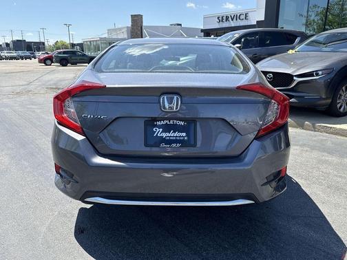 Sonic Gray Pearl 2019 Honda Civic LX