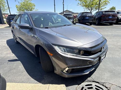 Sonic Gray Pearl 2019 Honda Civic LX