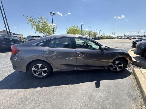 Sonic Gray Pearl 2019 Honda Civic LX