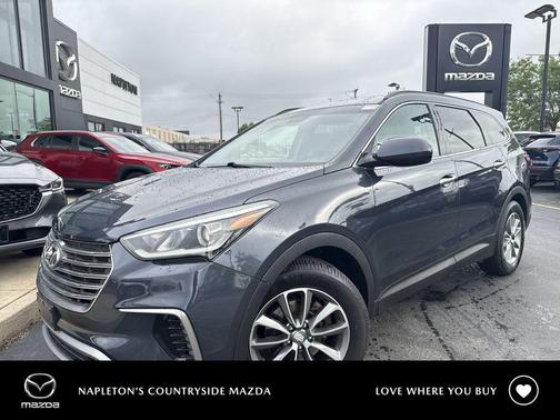 Night Sky Pearl 2017 Hyundai SANTA FE SE