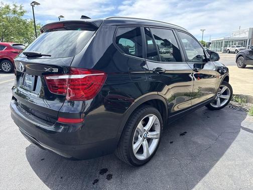 Black Sapphire Metallic 2017 BMW X3 xDrive28i