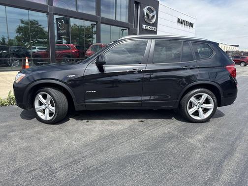 Black Sapphire Metallic 2017 BMW X3 xDrive28i