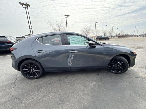 Polymetal Gray Metallic 2026 Mazda Mazda3 2.5 S Carbon Edition