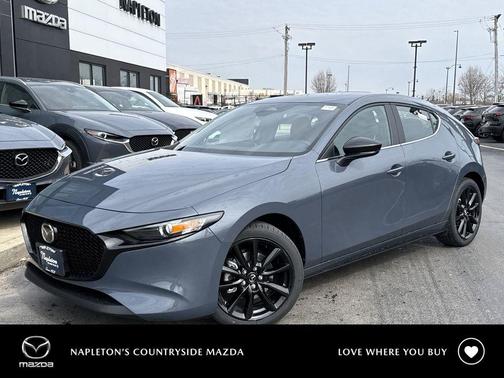 Polymetal Gray Metallic 2026 Mazda Mazda3 2.5 S Carbon Edition