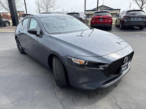 Polymetal Gray Metallic 2026 Mazda Mazda3 2.5 S Carbon Edition