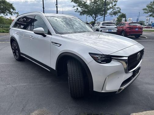 Rhodium White Metallic 2024 Mazda CX-90 Premium Plus