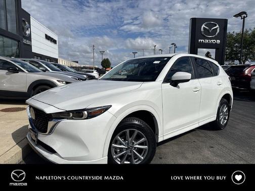 Rhodium White Metallic 2025 Mazda CX-5 2.5 S Preferred Package