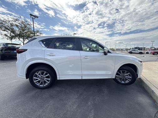 Rhodium White Metallic 2025 Mazda CX-5 2.5 S Preferred Package