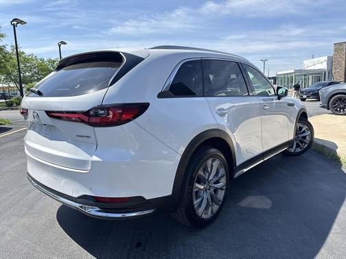 Rhodium White Metallic 2024 Mazda CX-90 Premium