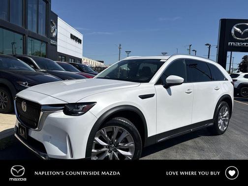 Rhodium White Metallic 2024 Mazda CX-90 Premium