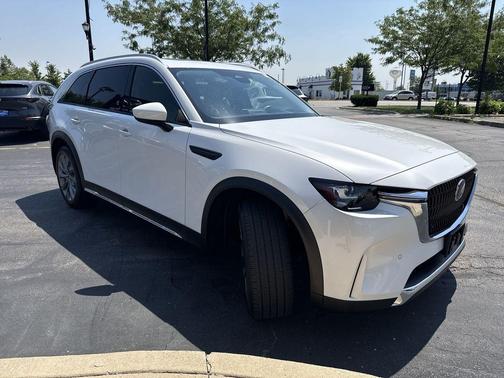 Rhodium White Metallic 2024 Mazda CX-90 Premium