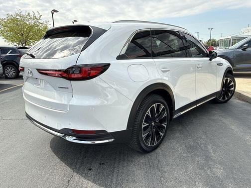 Rhodium White Metallic 2024 Mazda CX-90 PHEV Premium Plus