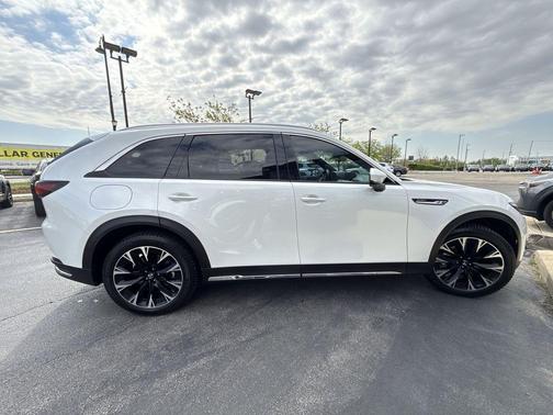 Rhodium White Metallic 2024 Mazda CX-90 PHEV Premium Plus