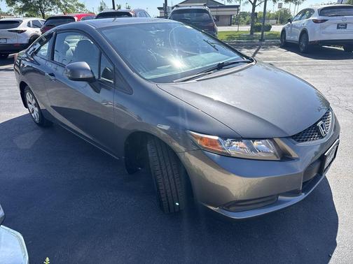 Polished Metal Metallic 2012 Honda Civic LX