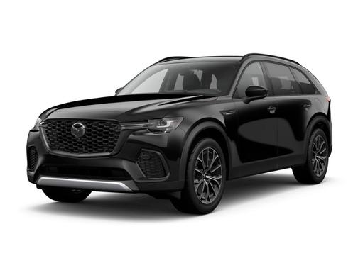 Jet Black Mica 2025 Mazda CX-70 CX-70