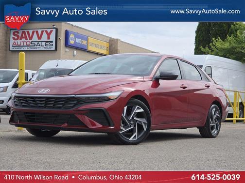 Ultimate Red 2025 Hyundai ELANTRA Sport
