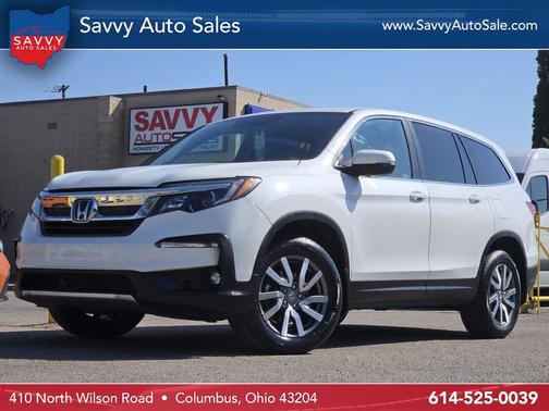 Platinum White Pearl 2022 Honda Pilot AWD EX-L