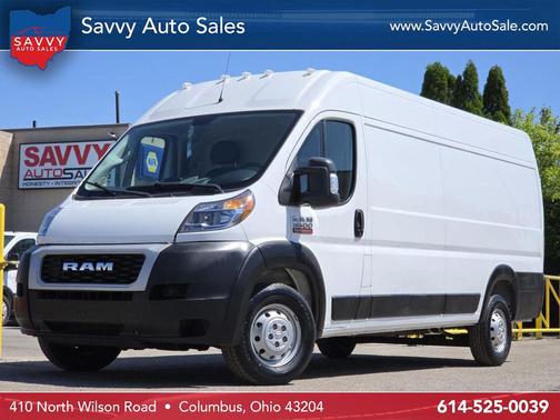 Bright White Clearcoat 2021 RAM ProMaster 3500 High Roof