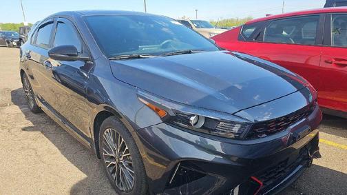 Gravity Gray 2023 Kia Forte GT-Line