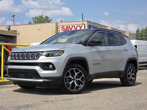 Silver Zynith Metallic Clearcoat 2025 Jeep Compass Limited